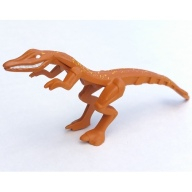 Lego dinosaurus, tmavě oranžová (54125pb01 DARK ORANGE)